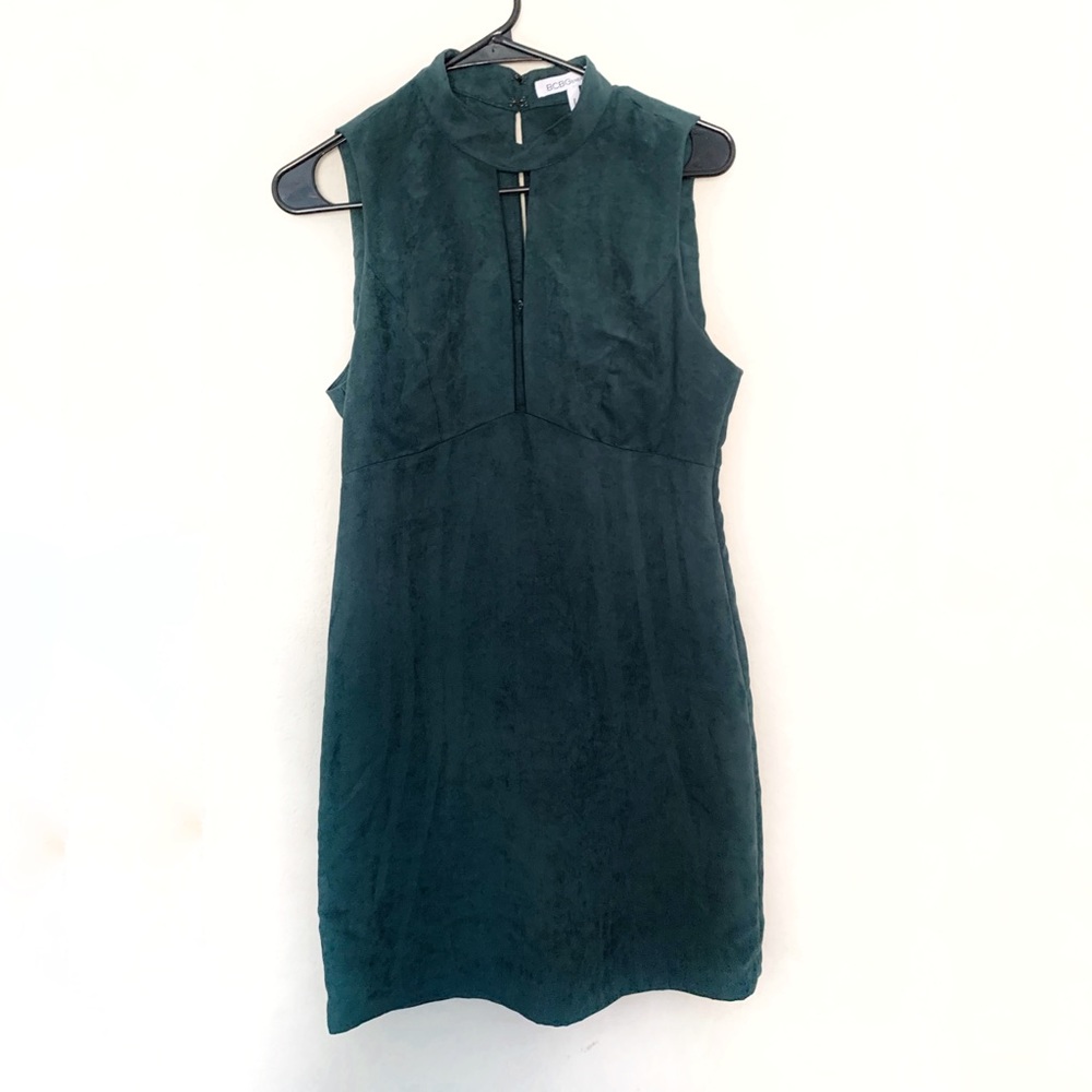 BCBGenration Faux Suede Shift Dress